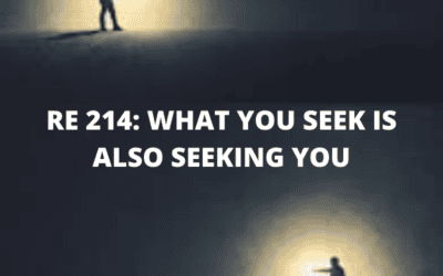 RE 214: What You Seek is Also Seeking You