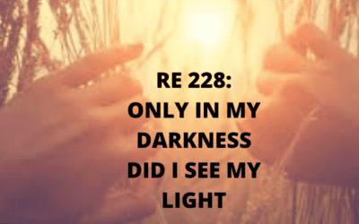 RE 228: Only in My Darkness Did I see My Light