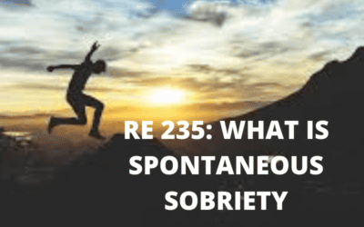 RE 235: What is Spontaneous Sobriety?