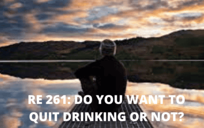 RE 261: Do You Want to Quit Drinking or Not?