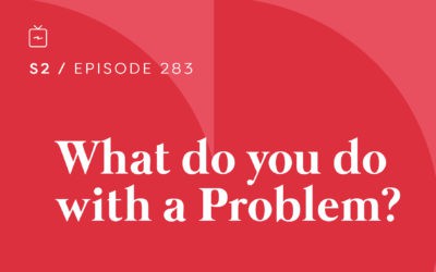 RE 283: What do you do with a Problem?