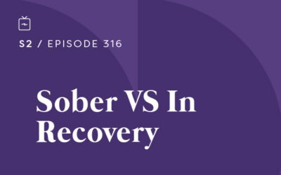 RE 316: Sober VS In Recovery